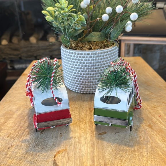 Volkswagen bus Christmas Ornament’s!  New still in bag. Taken out for pics! 4X4” - Picture 4 of 6